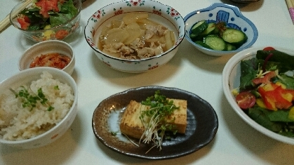 昨日のごはんのメインに。
めちゃ美味しいです！
大根によく味がしみてました。
子供がまた作ってと、せがんできました(*^^*)