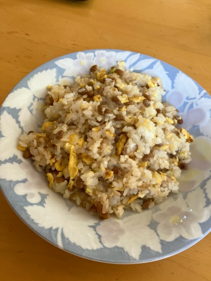 簡単♫旨っ♫納豆チャーハン