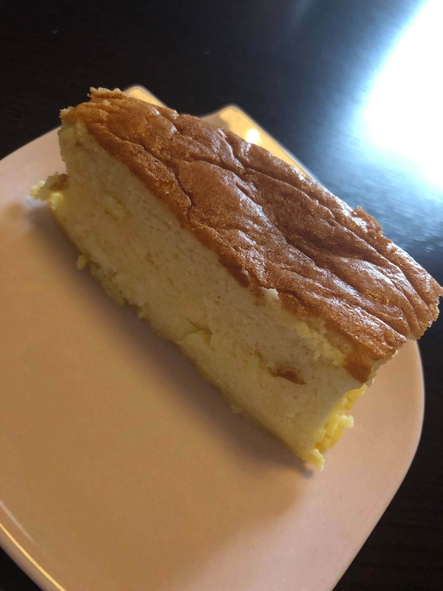 生クリーム、バターを使わない！スフレチーズケーキ