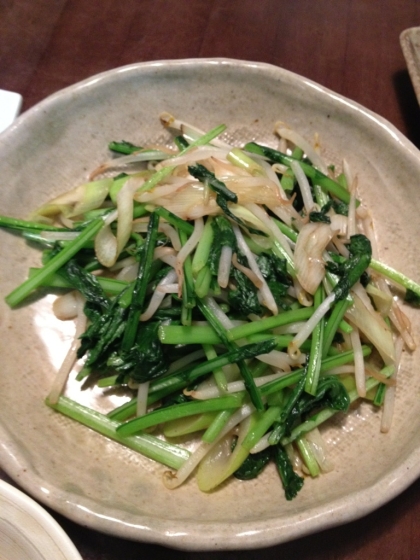 長葱も加えました！栄養満点です☆オイスターがいい味出してますね（＾∇＾）