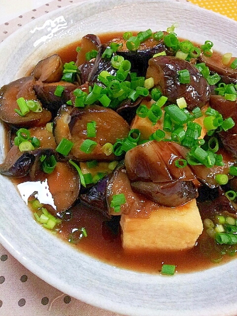 揚げないで簡単✿なすと揚げだし豆腐風あんかけ❤