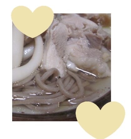 ちくわそばのお吸い物✧˖°