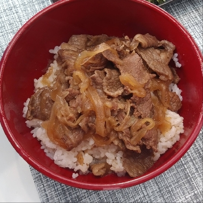塩麹で柔らか♡ヘルシー&時短「牛丼」