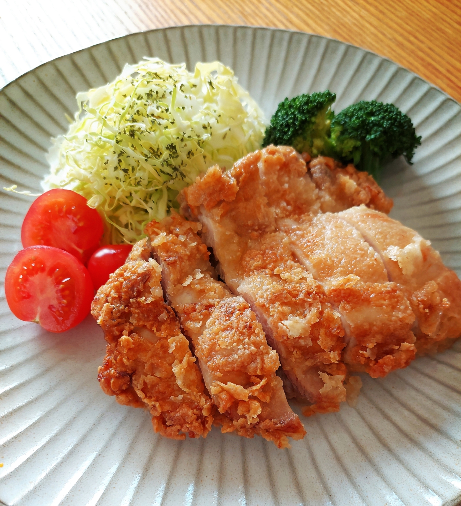 サクッと軽い衣で⭐揚げ焼き鳥もも肉