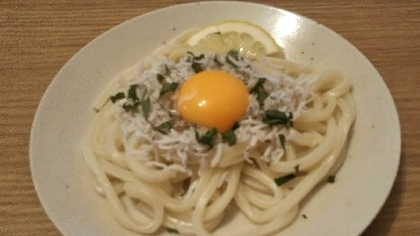 しらすうどん