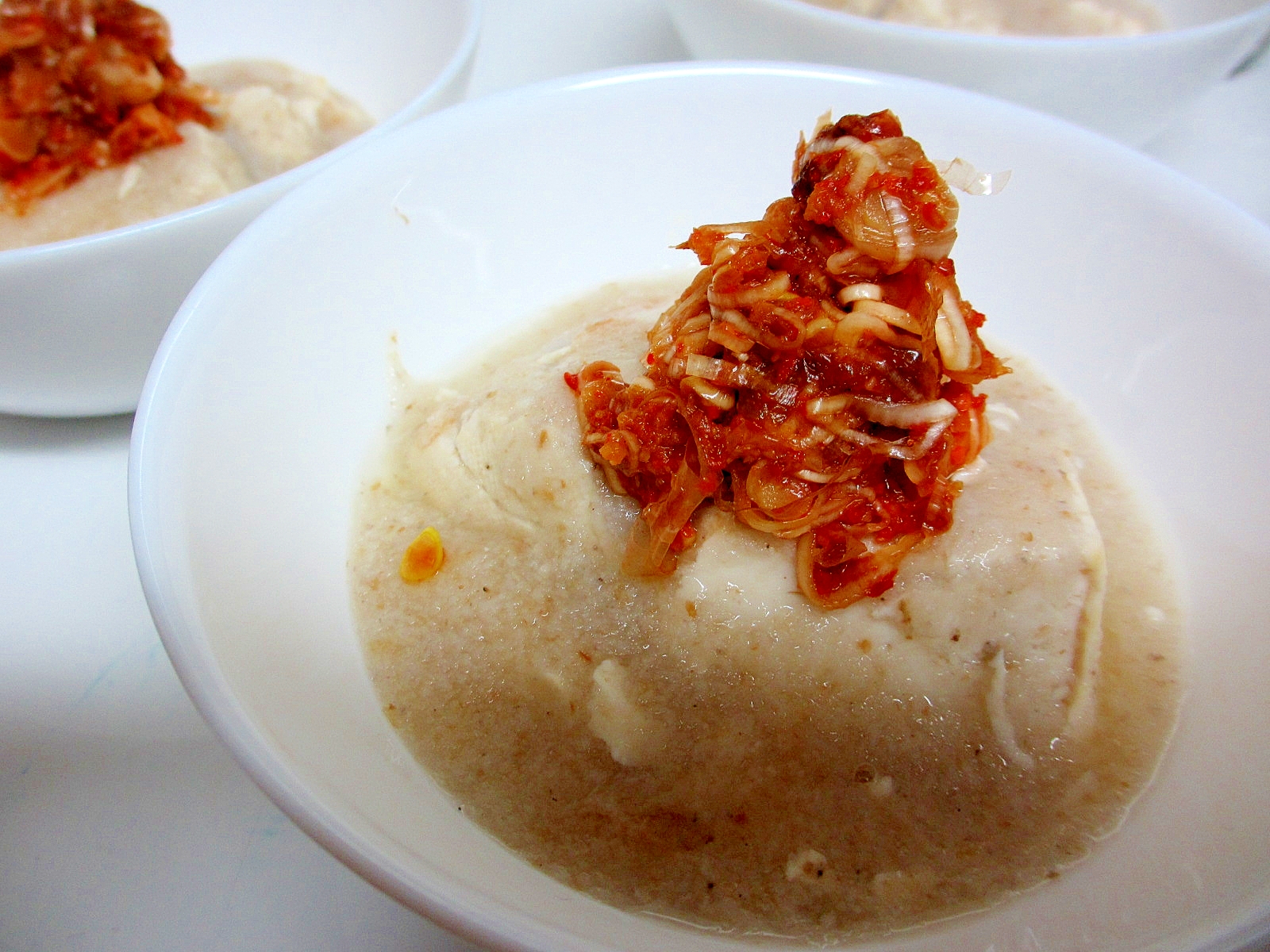 豆腐のおろしレンコン煮 ピリ辛ネギのせ レシピ 作り方 By Mococo05 楽天レシピ 豆腐のおろしレンコン煮 ピリ辛ネギのせ レシピ 作り方 By Mococo05 楽天レシピ