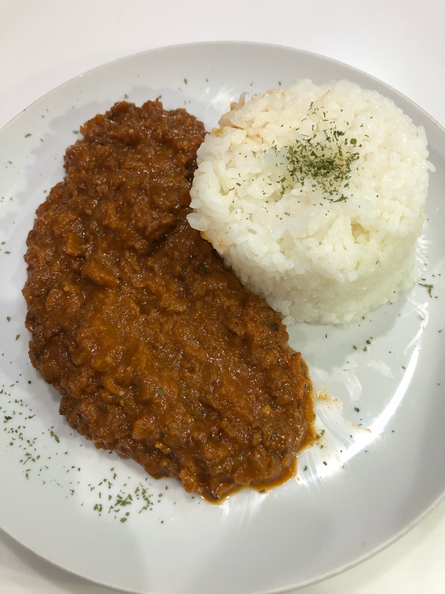 大人も子供もおいしいマイルドキーマカレー レシピ 作り方 By まーやんぱーやん 楽天レシピ