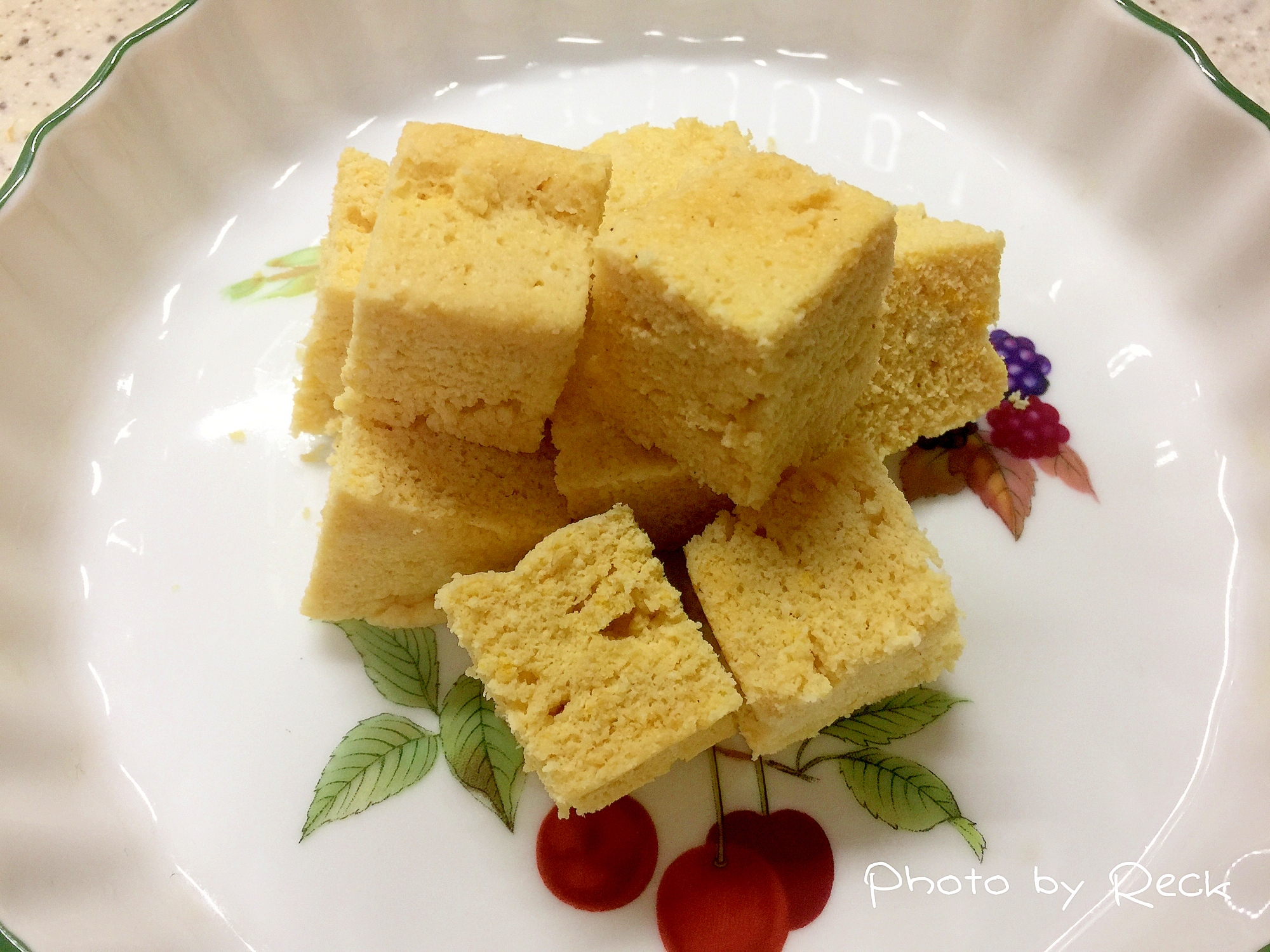 超時短♪糖尿病も!ワンコも!糖質制限おから蒸しパン