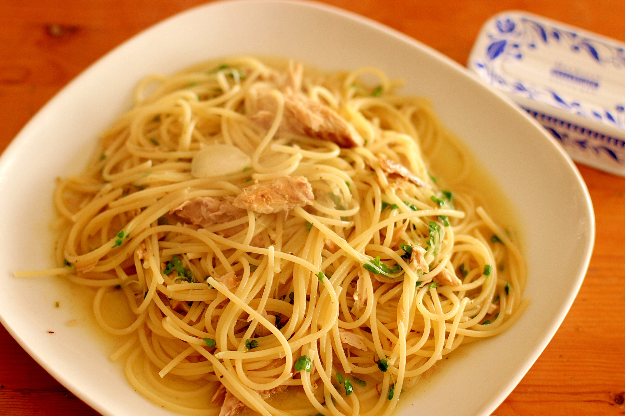 サバ缶でつくる超簡単1人分パスタ