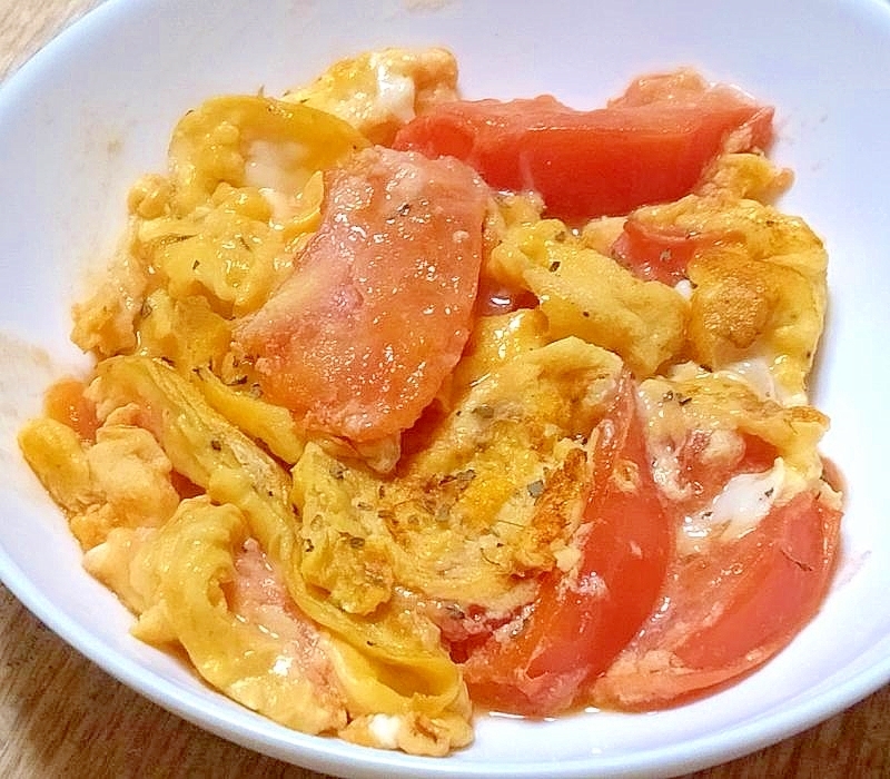 トマトと卵の中華風炒め