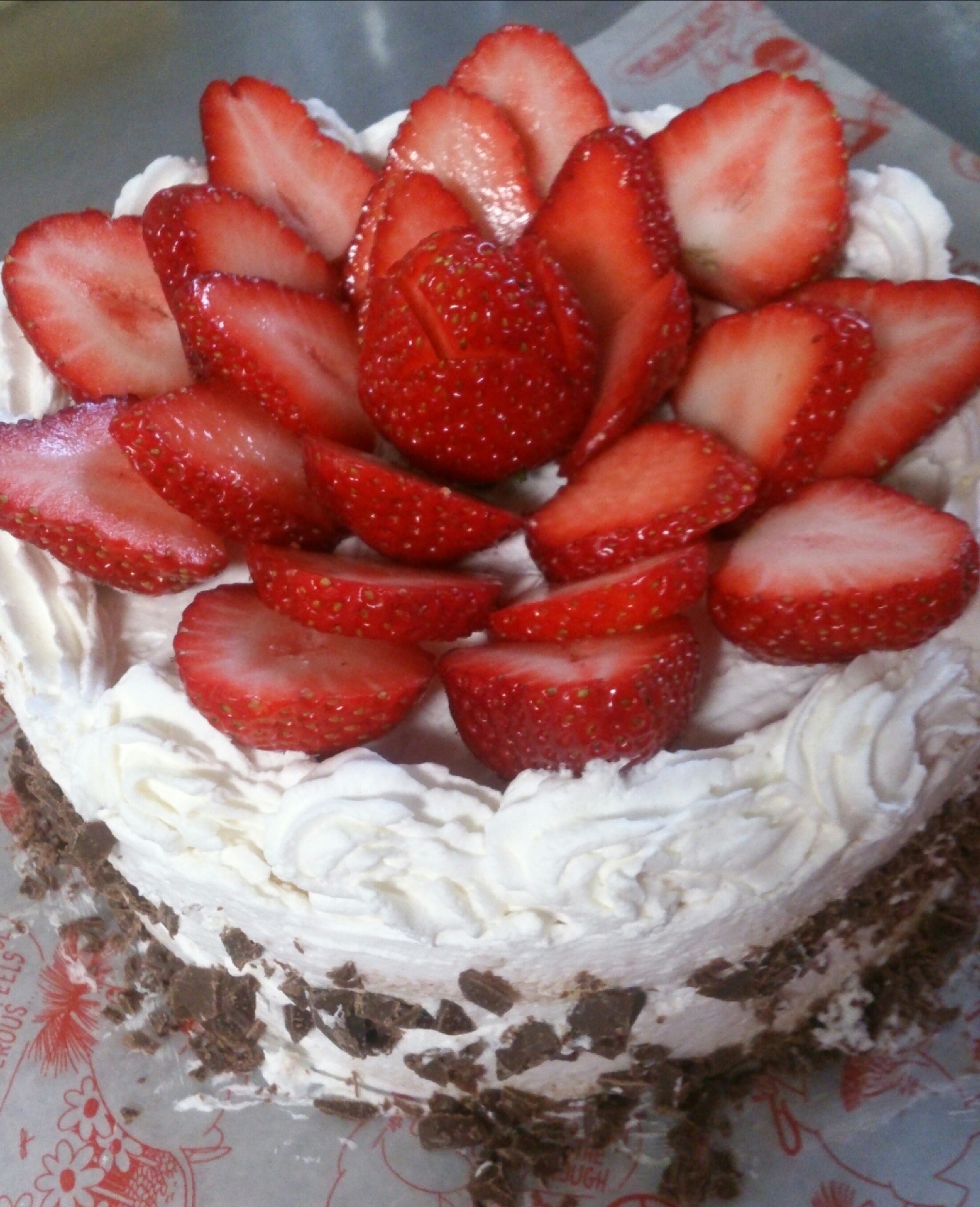 いちごの簡単デコレーションケーキ レシピ 作り方 By 食治家 しょくじや 楽天レシピ いちごの簡単デコレーションケーキ レシピ 作り方 By 食治家 しょくじや 楽天レシピ