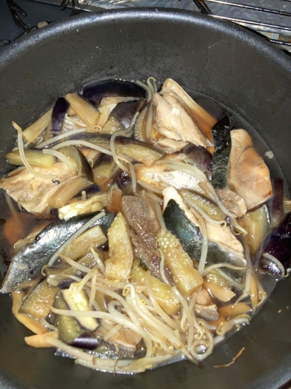 鰤と茄子の煮物