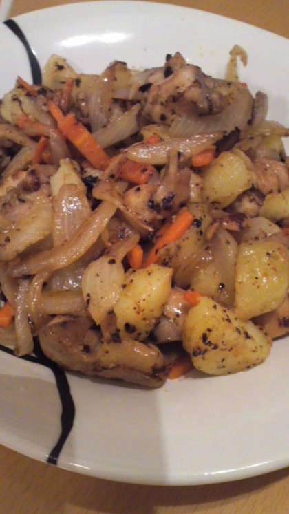 鶏肉 じゃがいも 玉ねぎ 人参でジャーマンポテト風 レシピ 作り方 By ちっち0909 楽天レシピ 鶏肉 じゃがいも 玉ねぎ 人参でジャーマンポテト風 レシピ 作り方 By ちっち0909 楽天レシピ