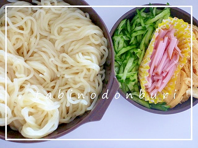 お弁当に♪　つるるん♪　そうめん