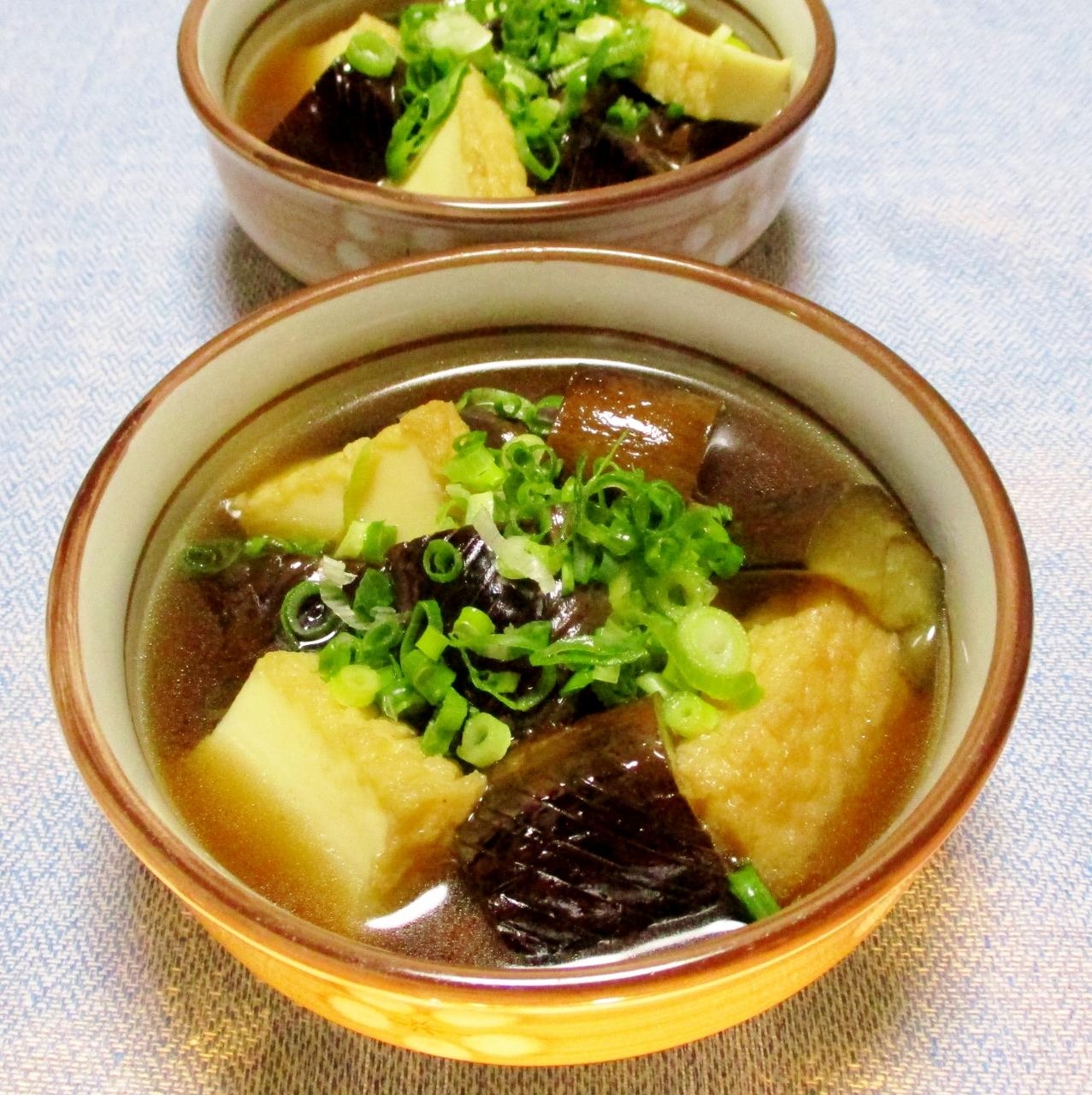 うまっ☆なすと厚揚げの煮びたし