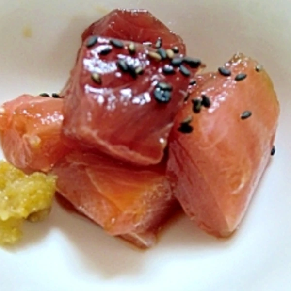 醤油1 みりん1 めんつゆ1で簡単まぐろの漬け レシピ 作り方 By あさこんぶ 楽天レシピ 醤油1 みりん1 めんつゆ1で簡単まぐろの漬け レシピ 作り方 By あさこんぶ 楽天レシピ