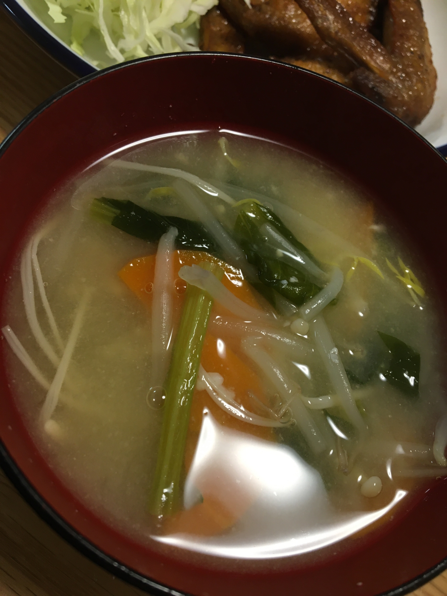 簡単味噌汁♪彩り良し!レポ大歓迎☆☆☆