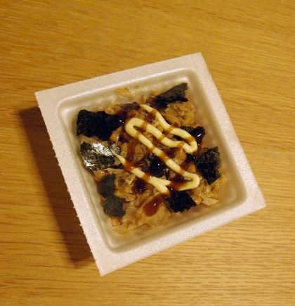 納豆の食べ方-ソース＆マヨネーズ♪