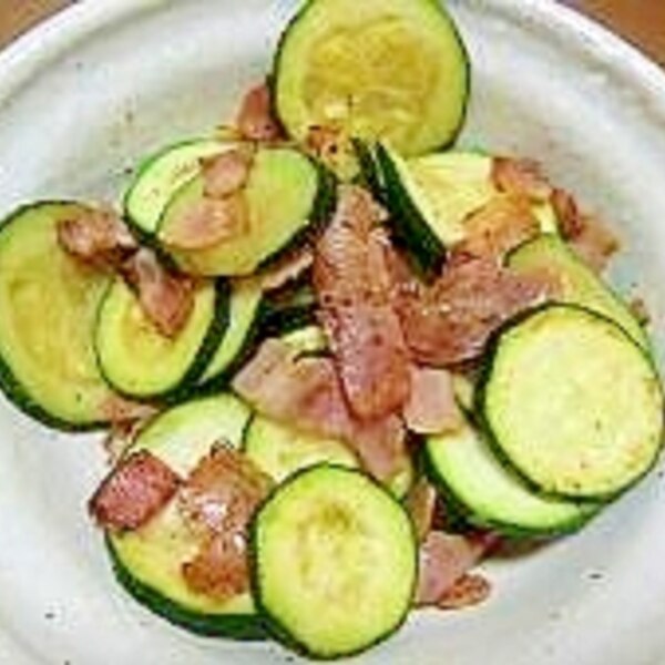 材料2つ ズッキーニのベーコン炒め レシピ 作り方 By Keikichi 楽天レシピ 材料2つ ズッキーニのベーコン炒め レシピ 作り方 By Keikichi 楽天レシピ