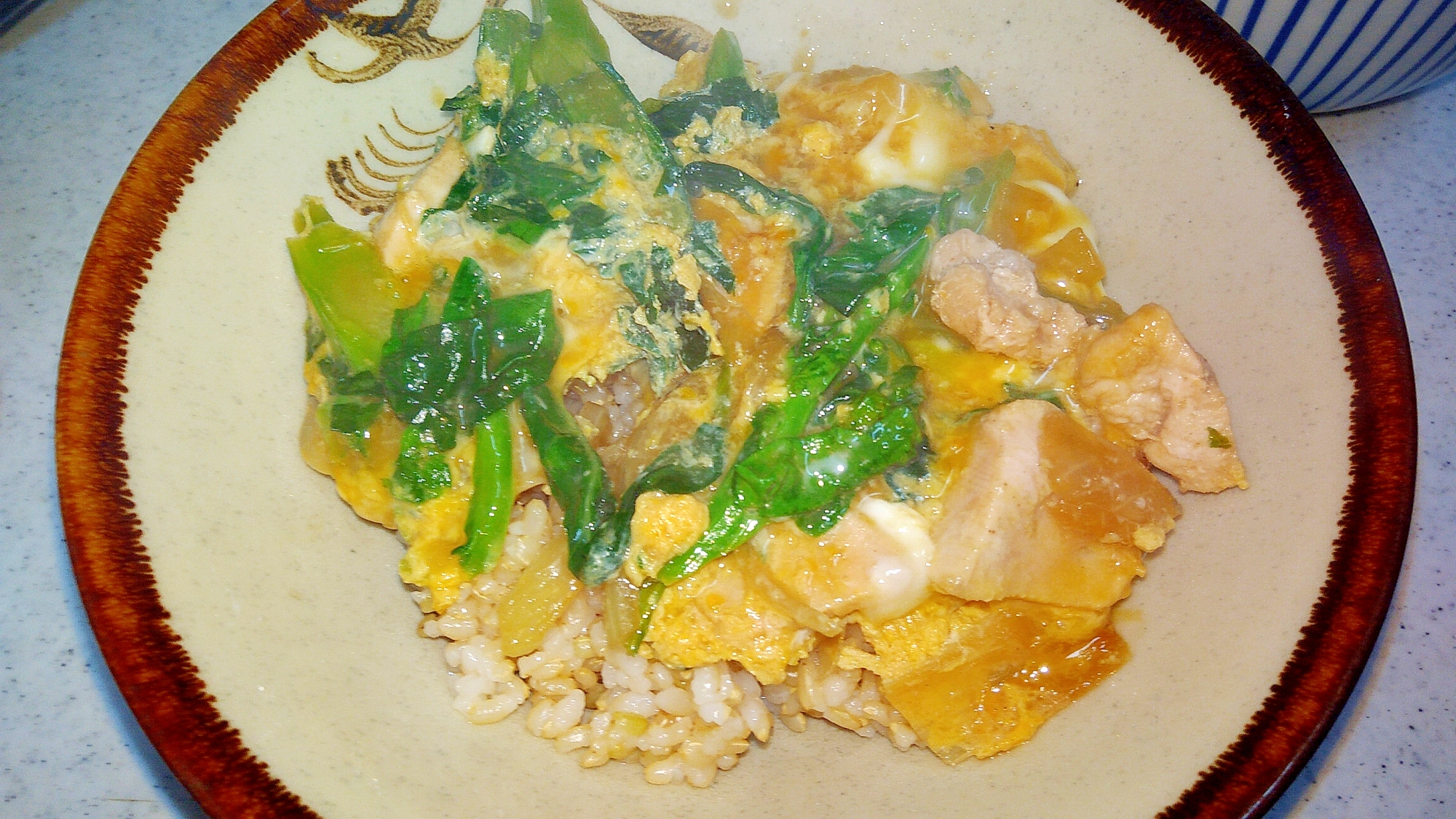 菜の花と鶏肉の卵とじ丼 レシピ 作り方 By ねあっっ 楽天レシピ 菜の花と鶏肉の卵とじ丼 レシピ 作り方 By ねあっっ 楽天レシピ