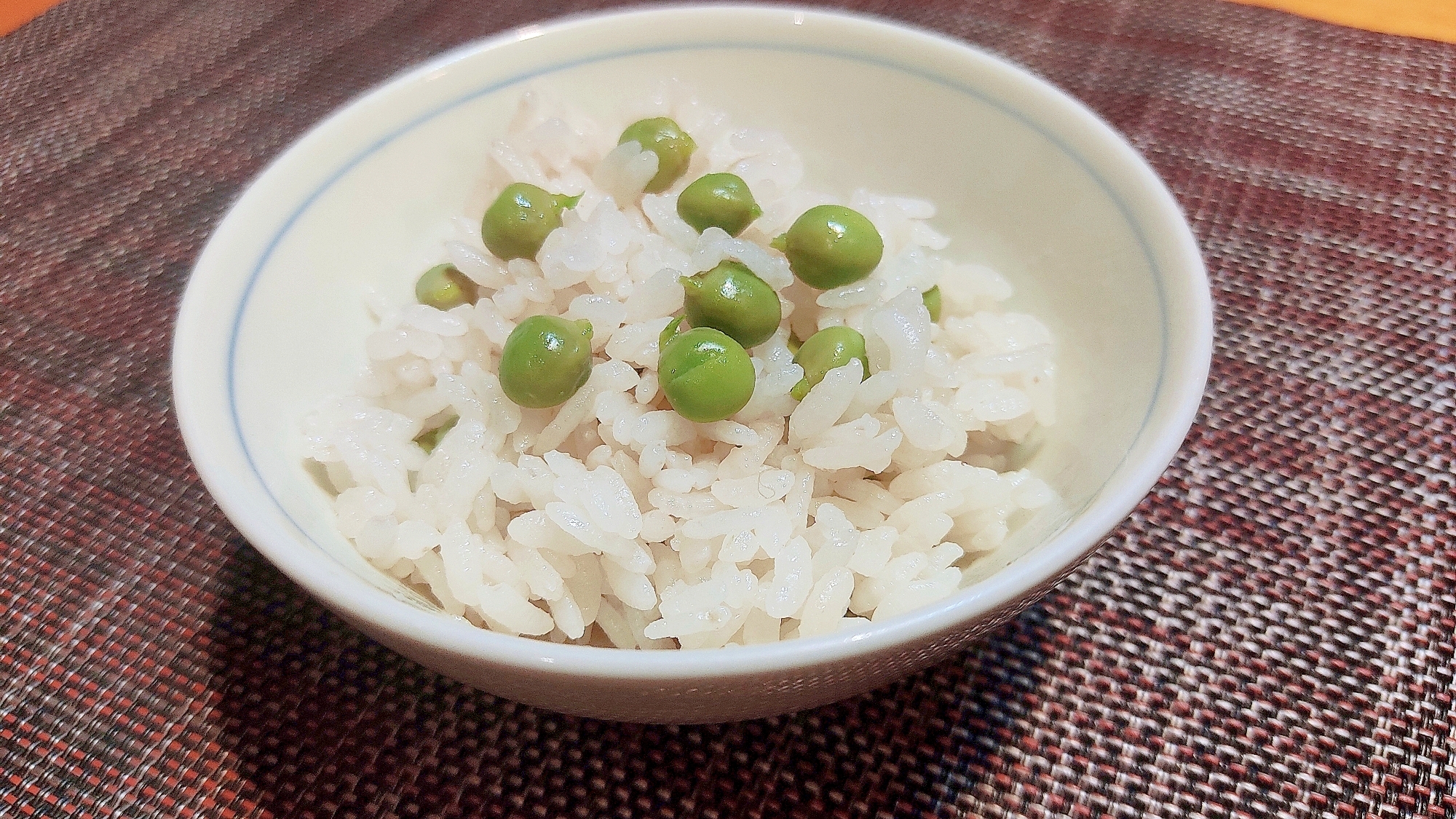 豆の風味を活かした☆絶品グリンピースご飯