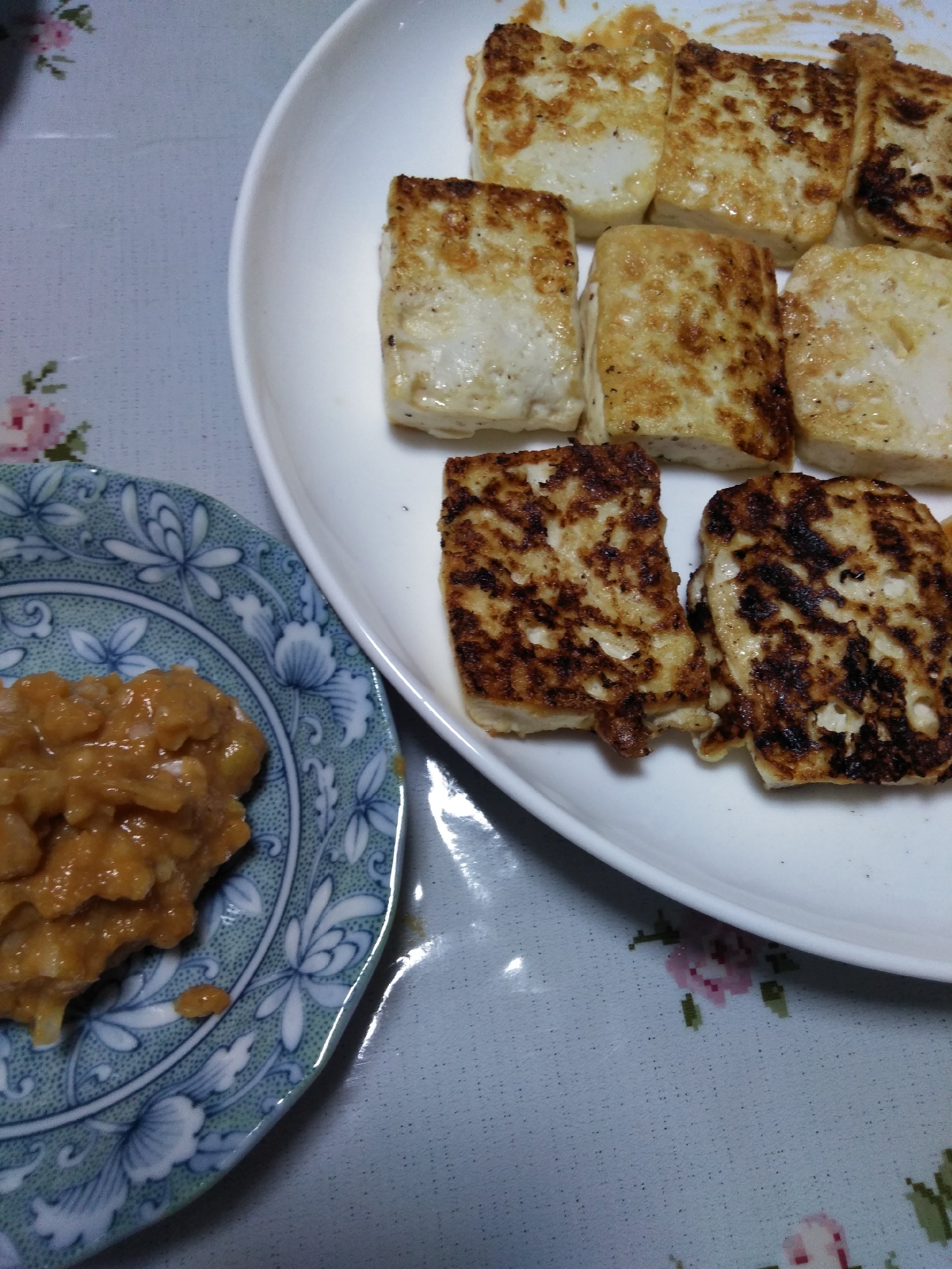 簡単♪豆腐のネギ味噌