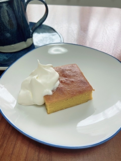 濃厚なかぼちゃケーキ＊