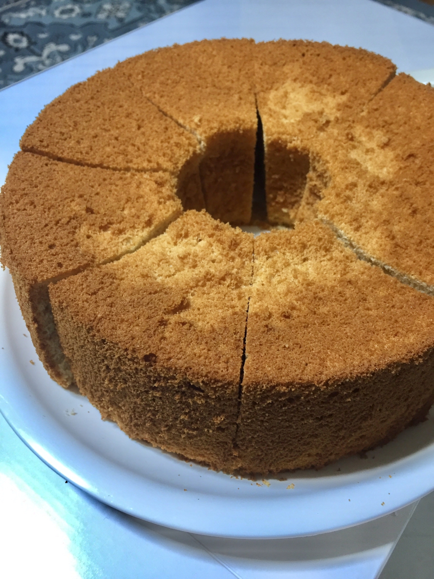 米粉の蜂蜜ゆずシフォンケーキ レシピ 作り方 By Yuu 菓 楽天レシピ