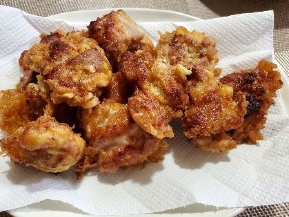 パン粉でカリカリ衣の唐揚げ