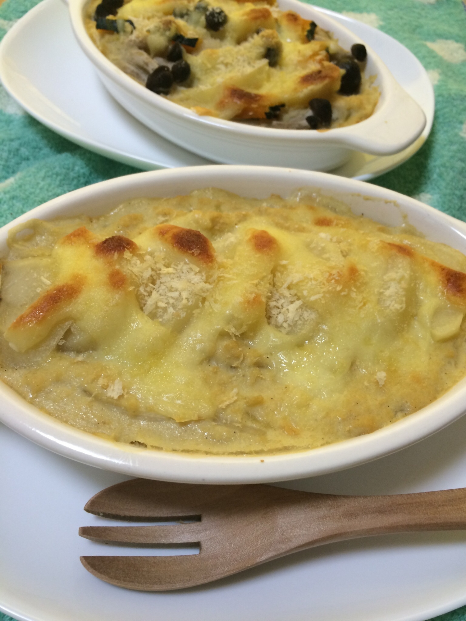 おからとじゃがいものグラタン @310kcal