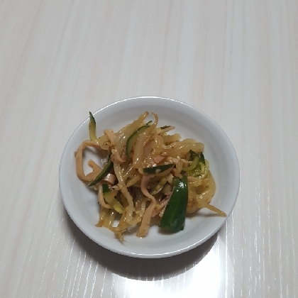 電子レンジで簡単！もやしの中華サラダ