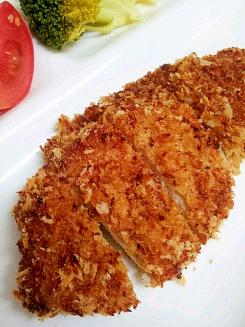 ★ヘルシー、簡単すぎ!揚げないトースター豚カツ★