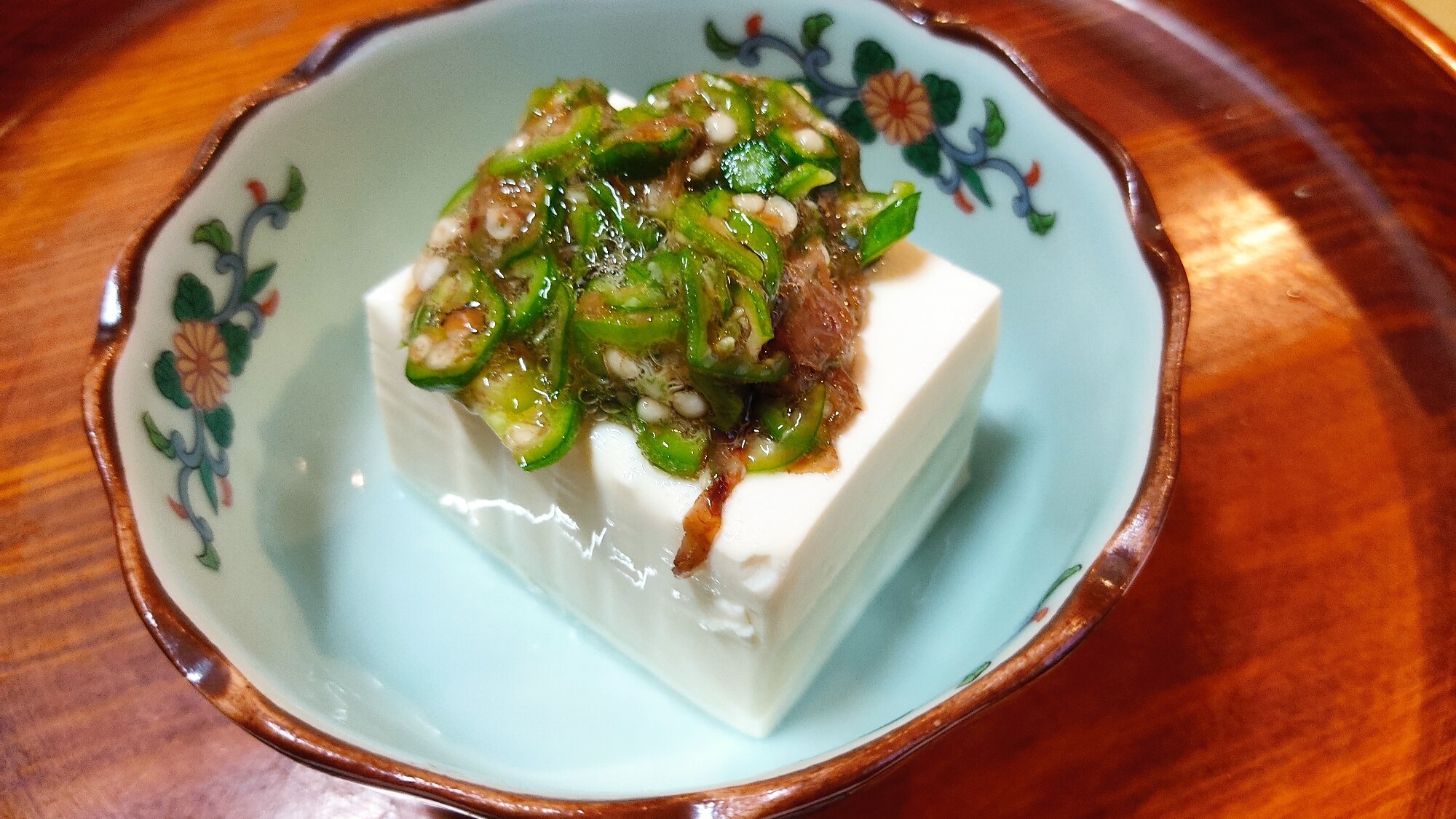 とろとろ☆昆布とオクラのせ豆腐 レシピ・作り方 by またたび☆ - 楽天