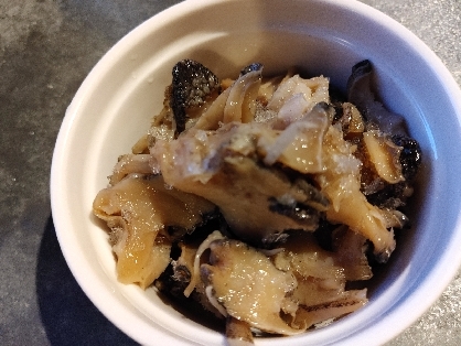 絶品！つぶ貝の旨煮