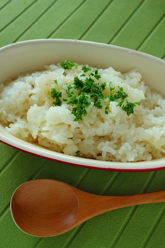 塩麹で☆新玉ねぎご飯