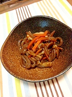 糖尿病食 50kcalきのことこんにゃくの甘辛煮 レシピ 作り方 By 犬1106 楽天レシピ