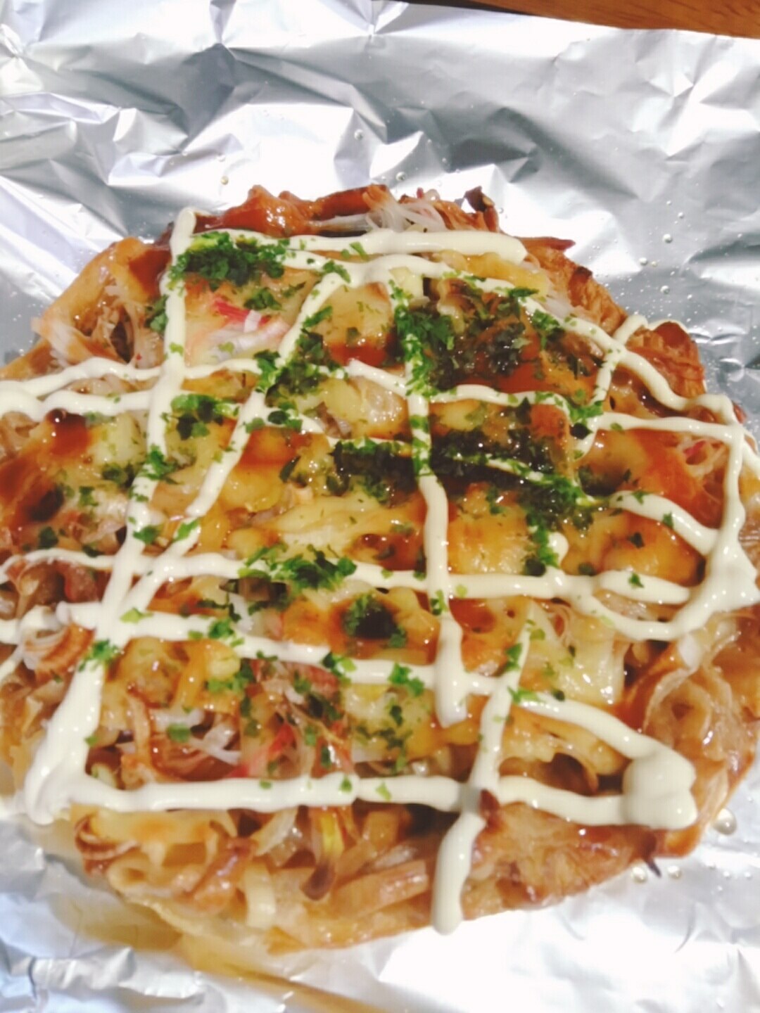 カップ麺de お好み焼き レシピ 作り方 By エミ子のお手軽キッチン 楽天レシピ