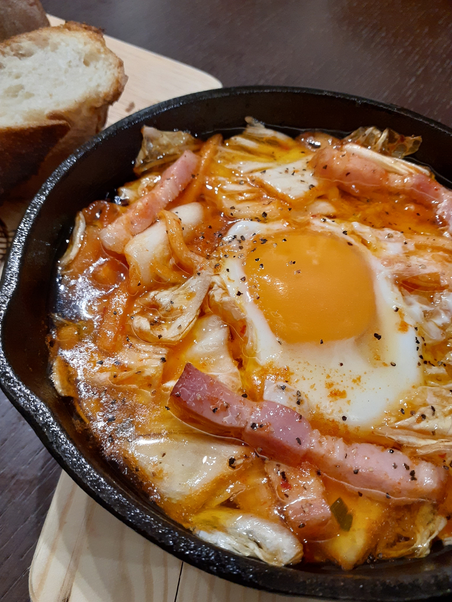 1回試してほしい!キムチのアヒージョ