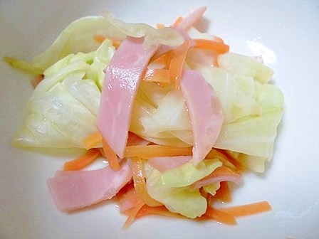 きゃべつとにんじんとハムの温サラダ レシピ 作り方 By V るん 0394 楽天レシピ きゃべつとにんじんとハムの温サラダ レシピ 作り方 By V るん 0394 楽天レシピ