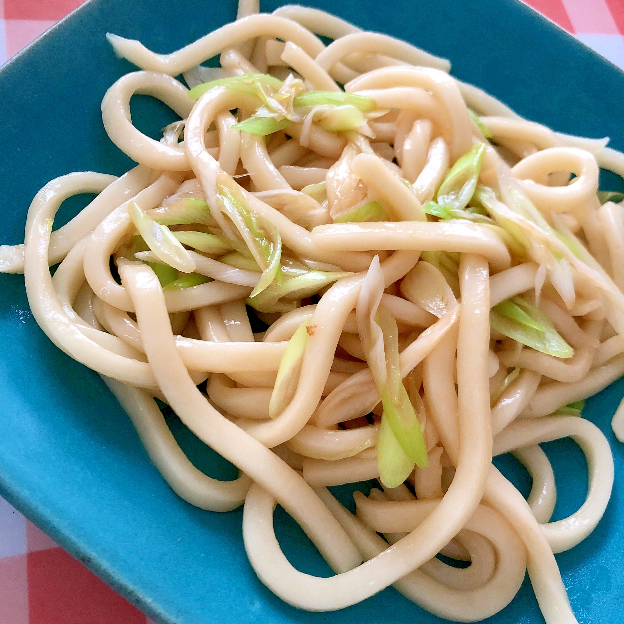 ネギの焼うどん☆