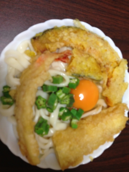 全卵でいただきました。簡単で美味しくて、天ぷらで食べ応えもありますね、ありがとうございます。
