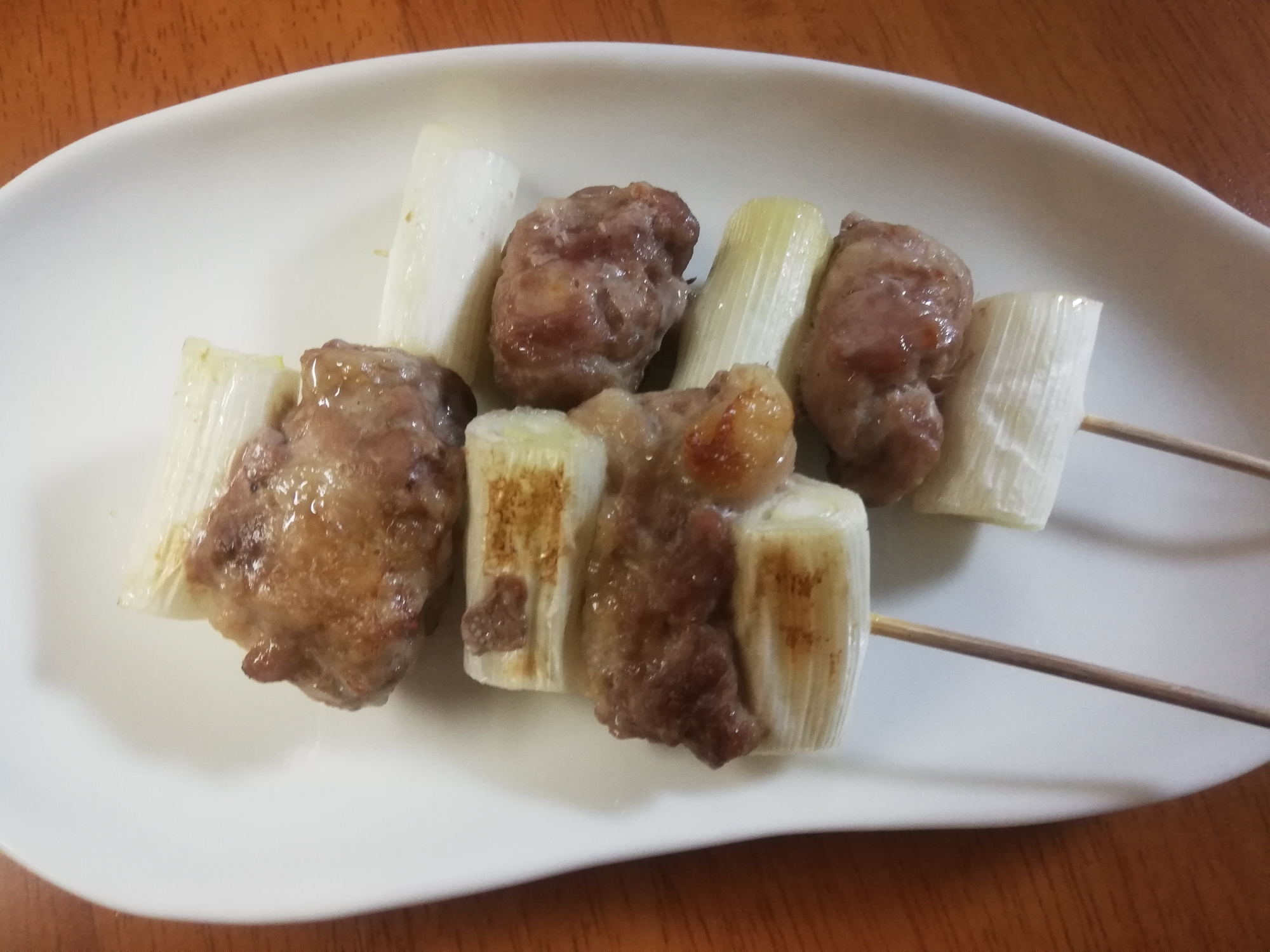 簡単♪豚こま肉de串焼き