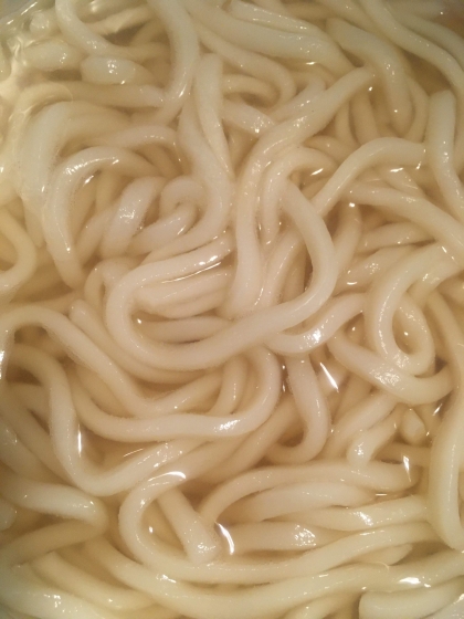 やわらか素うどん レシピ