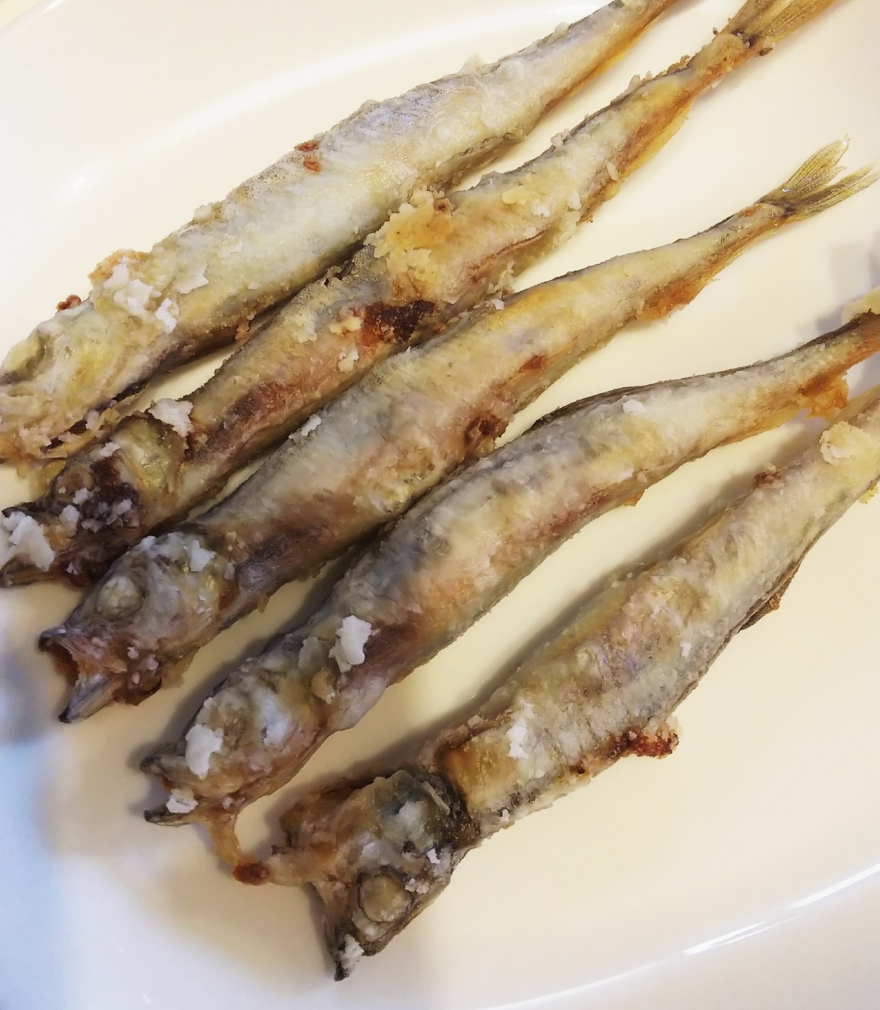 ししゃもの唐揚げ レシピ 作り方 By ふくふく101 楽天レシピ