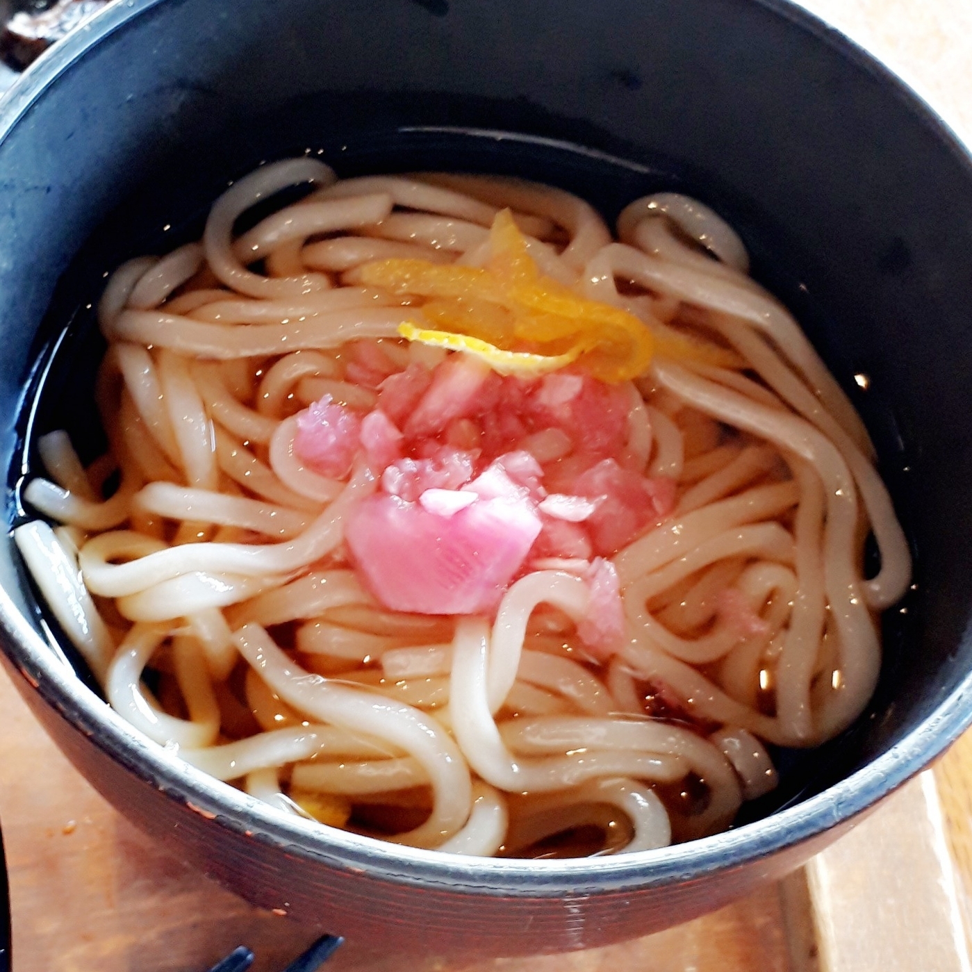 さくら漬大根うどん