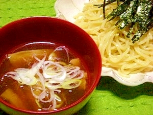 豚カツ肉でつけ麺☆竹・肉入り