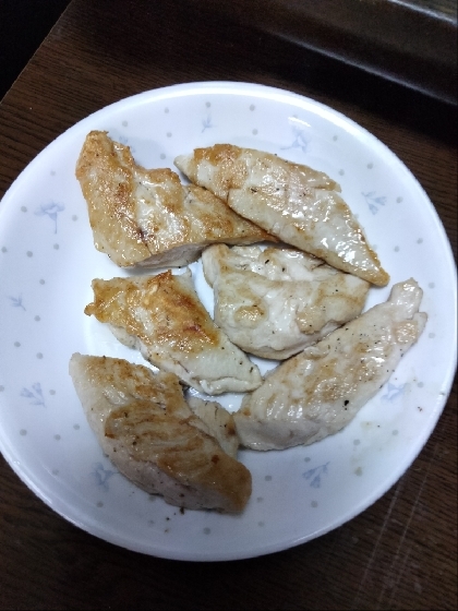 ⚘ささみの炒め物 ⚘