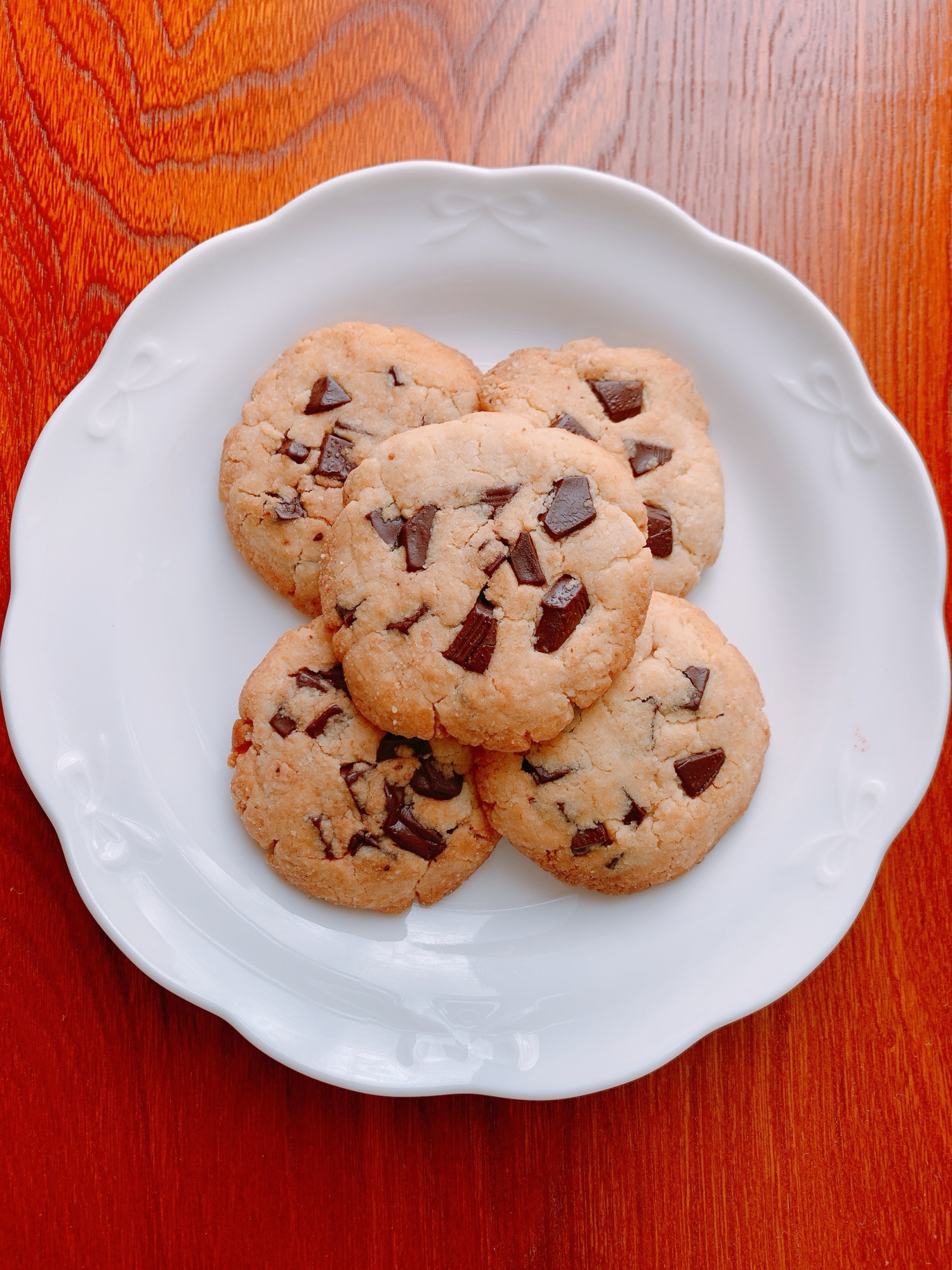 米粉のチョコクッキー