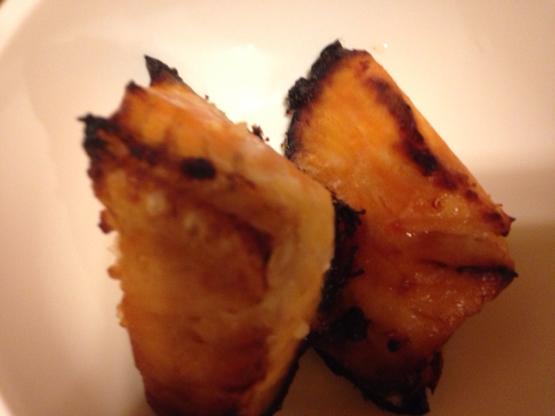 鮭の胡麻味噌マヨ焼き