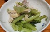 小松菜と薄揚げで作りました。おいしかったです。